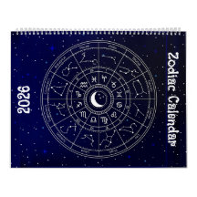Calendário de Signos do Zodíaco