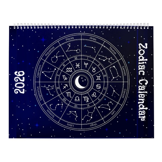 Calendário de Signos do Zodíaco (Capa)