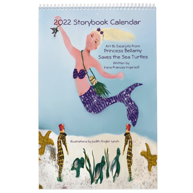 Calendário de Storybook de 2022 para as tartarugas (Capa)