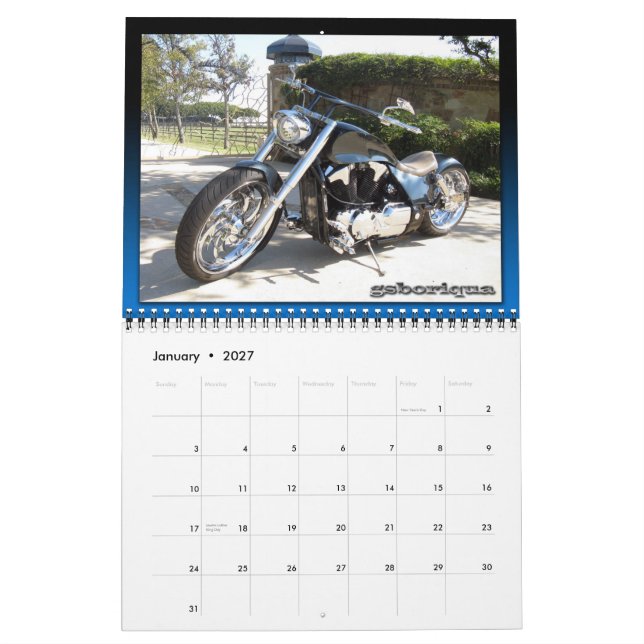 Calendário de Stumpwerx (Jan 2027)