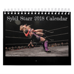 Calendário de Sybil Starr 2018