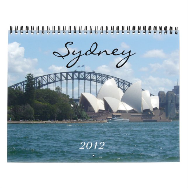 calendário de sydney 2012 (Capa)