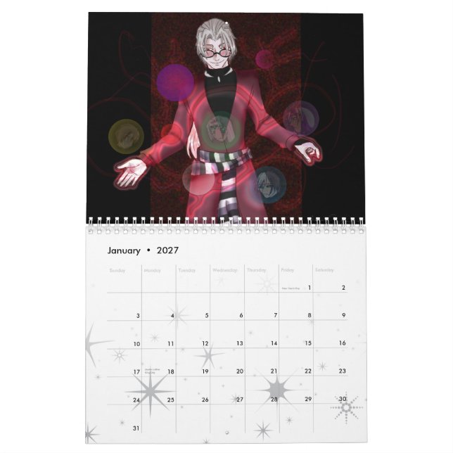 Calendário de Sygnus 2009 (Jan 2027)