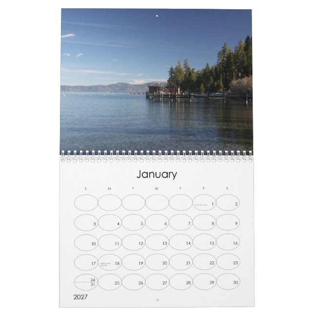 Calendário de Tahoe 2012 (Jan 2027)