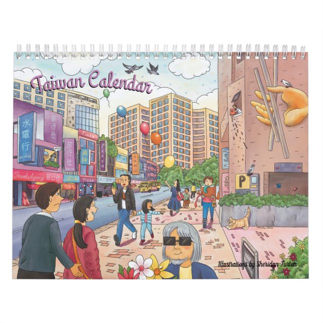 Calendário de Taiwan (Capa)