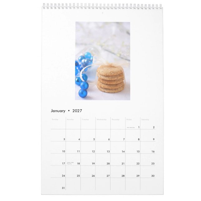 Calendário de Tartelette - personalizado (Jan 2027)