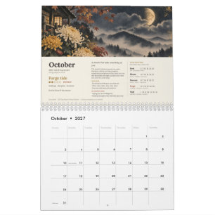 Calendário de Temporização do Dia Mestre de Madeir