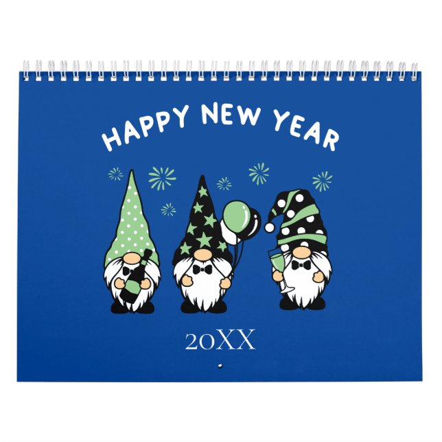 Calendário de Tendência Adorável de Cuta do Calend (Capa)