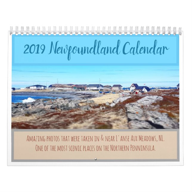 Calendário de Terra Nova 2019 (Capa)
