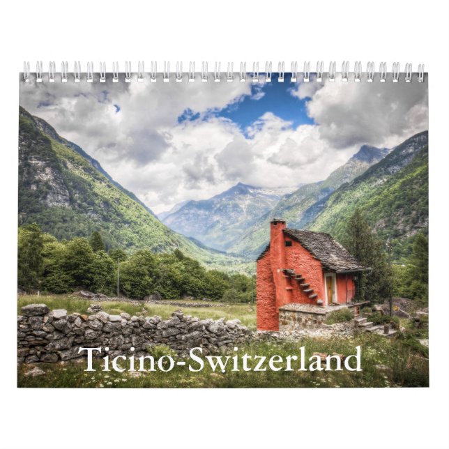Calendário de Ticino-Suiça (Capa)