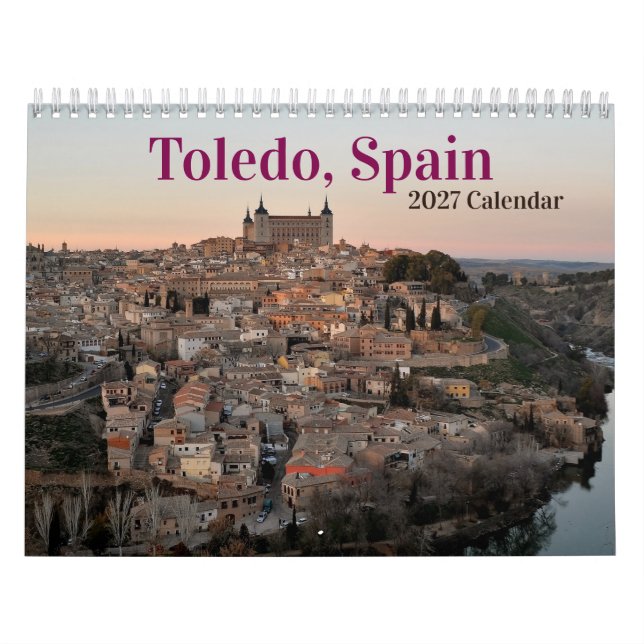 Calendário de Toledo, Espanha 2027 (Capa)