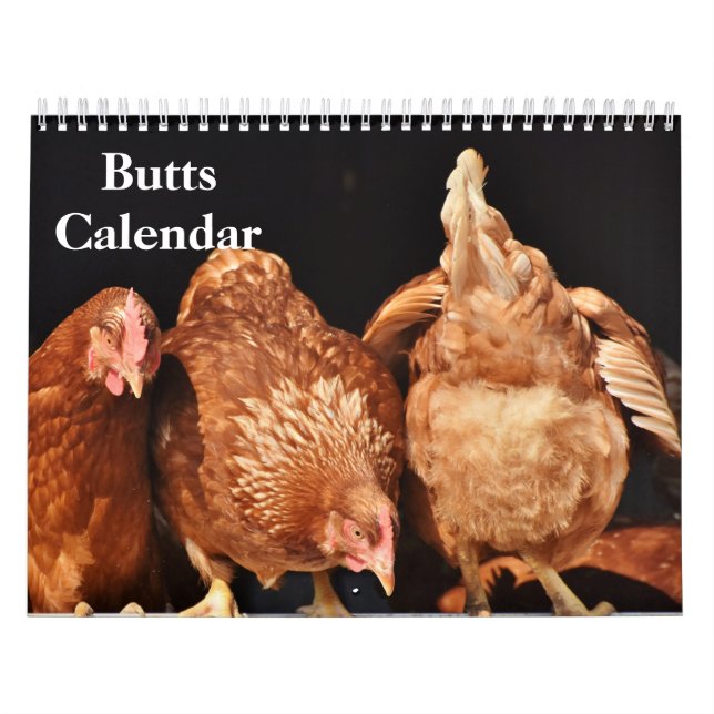Calendário de Traseiros 2027 (Capa)