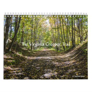 Calendário de Trilhos do Virginia Creeper