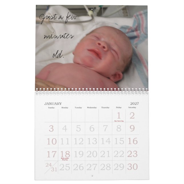 Calendário de Tristen (Jan 2027)
