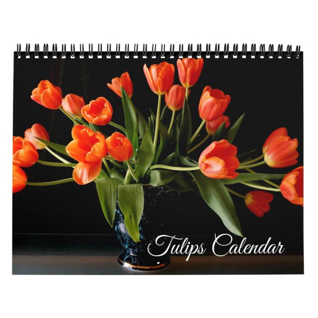 Calendário de Tulipas (Capa)