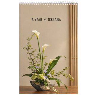 Calendário de Um Ano de Ikebana