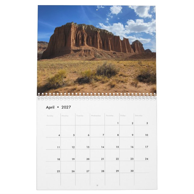 Calendário de Utah (Abr 2027)