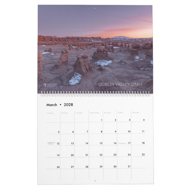 Calendário de Utah até 24 Meses! (Mar 2028)