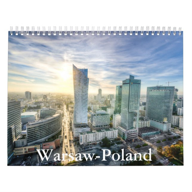 Calendário de Varsóvia-Polônia (Capa)