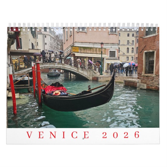 Calendário de Veneza 2026 (Capa)