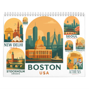 Calendário de Viagens das Cidades do Mundo 2022