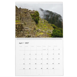 Calendário de Viagens de 2027
