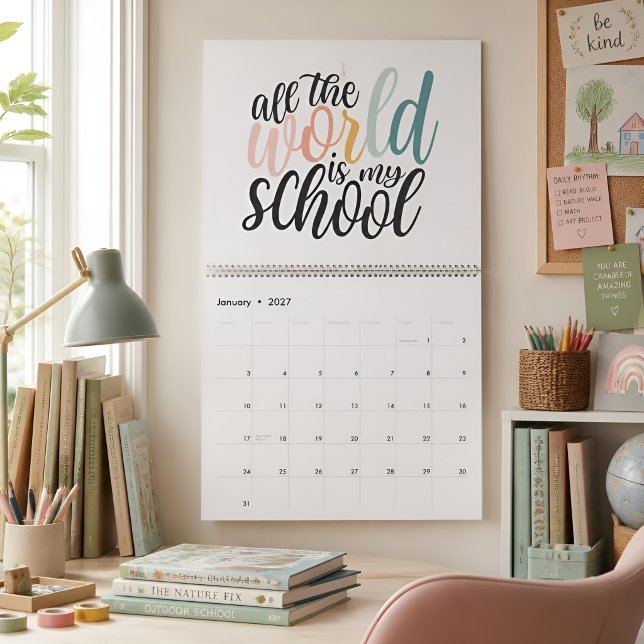Calendário de Vida Escolar em Casa II (Criador carregado)