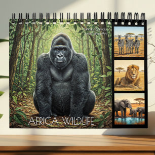 Calendário de Vida Selvagem da África 2026 / Anima