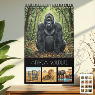 Calendário de Vida Selvagem da África 2026 / Anima