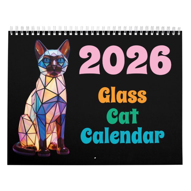 Calendário de Vidro de Gato (Capa)