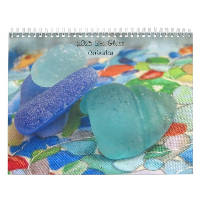 Calendário de Vidro Marítimo 2025 (Capa)
