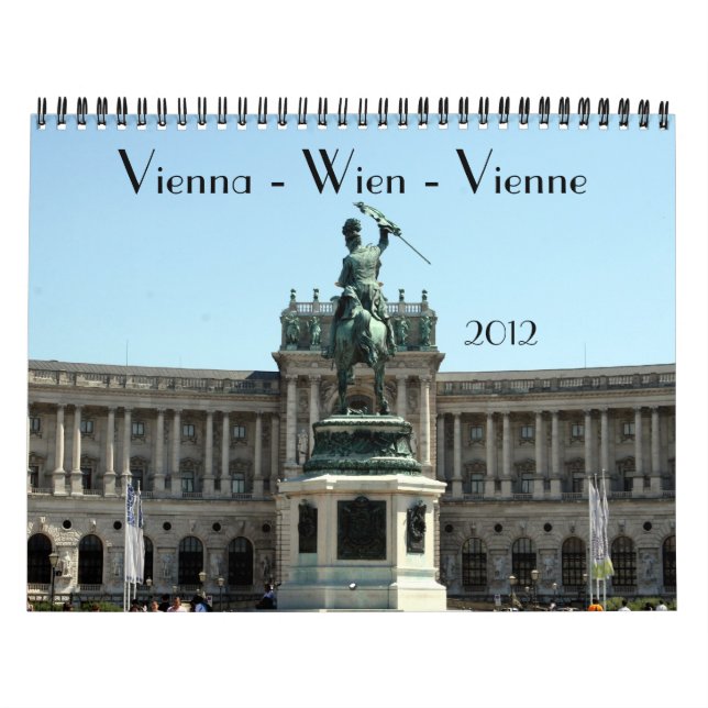 calendário de Viena 2012 (Capa)