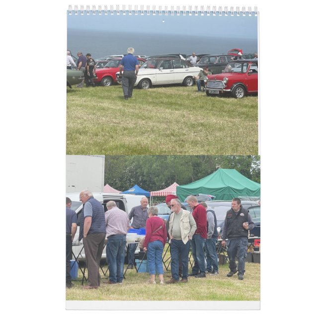 Calendário de Vintage (Verso)