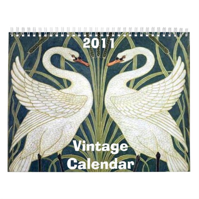 Calendário de Vintage ~ 2011 (Capa)