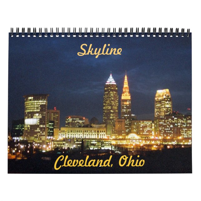 Calendário de Vistas da Cidade do Cleveland (Capa)