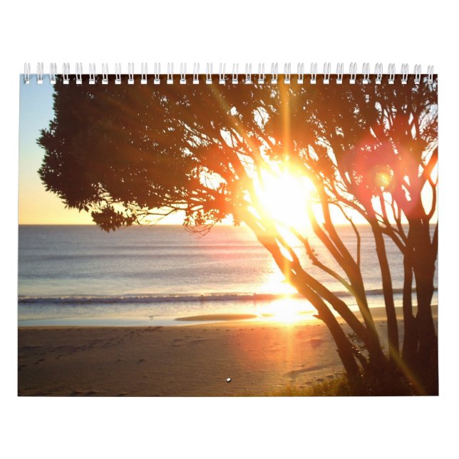 Calendário de Vistas do Oceano Infinito (Capa)