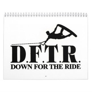 Calendário de Wakeboarding - personalizado