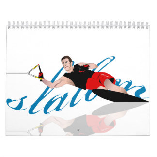 Calendário de Waterski do slalom