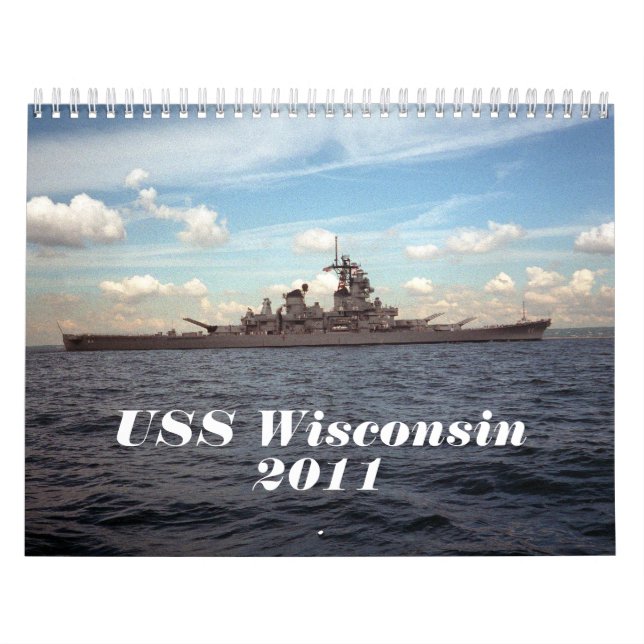 Calendário de Wisconsin do USS (Capa)