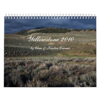 Calendário de Yellowstone 2010