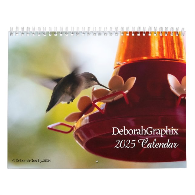 Calendário DeborahGraphix 2025 (Capa)