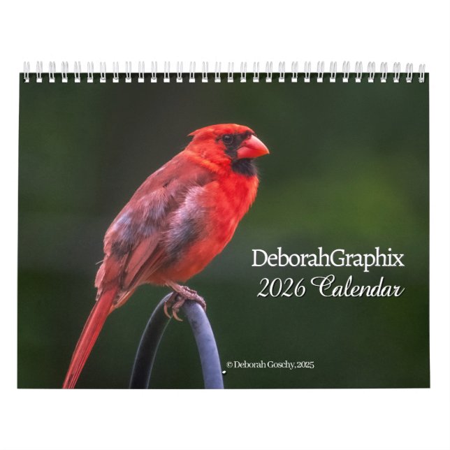 Calendário DeborahGraphix 2026 (Capa)