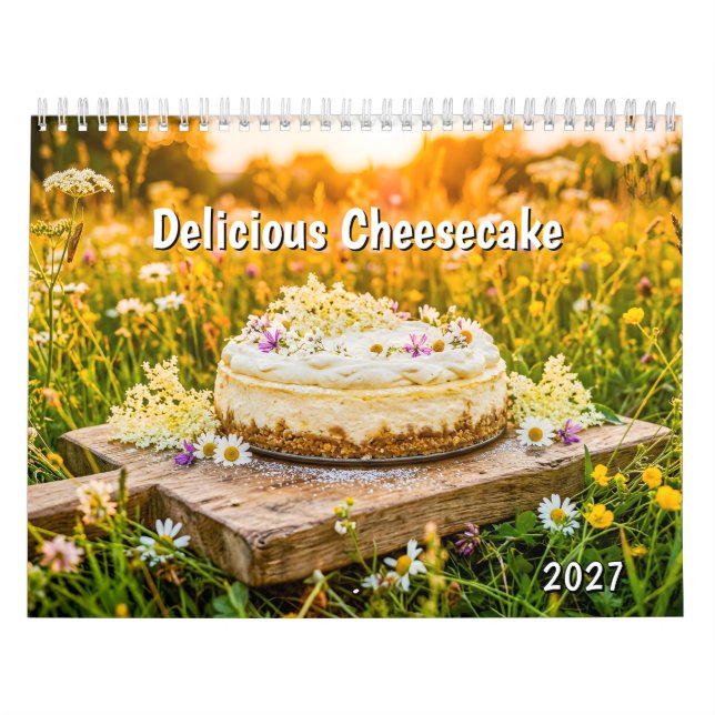 Calendário Delicioso Cheesecake (Capa)