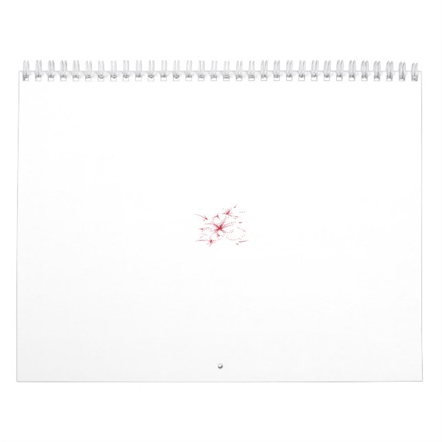 Calendário Desenho abstrato de formas múltiplas, em forma de  (Capa)