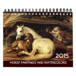 Calendário Desenhos das pinturas de 2014, COLEÇÃO DE ARTE F