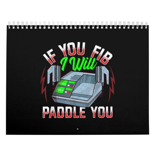 Calendário Desfibrilador da Polícia Enfermeira (Capa)