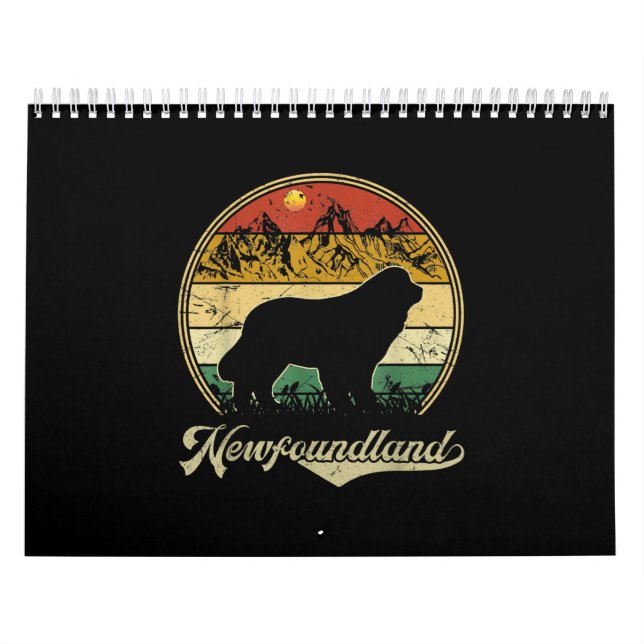 Calendário Design da Terra Nova | presente engraçado para o a (Capa)