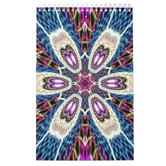 Calendário design de Mandala único (Capa)