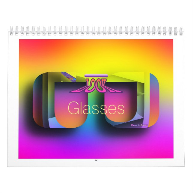 Calendário Design de Óculos (Capa)