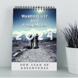 Calendário Design do seu próprio Viagem de amigos fotográfico